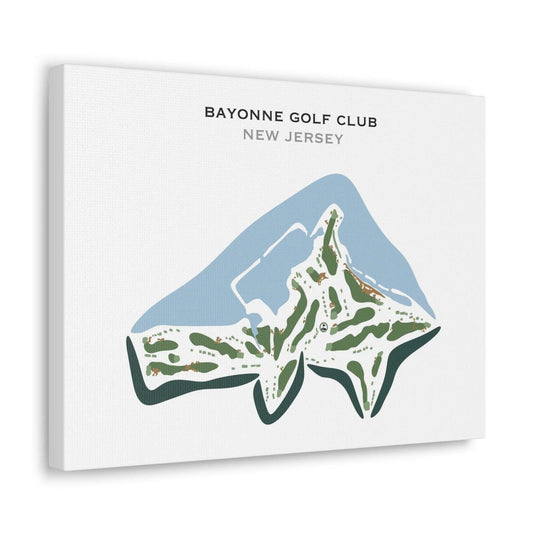 Bayonne Golf Club, New Jersey - Printed Golf Courses
