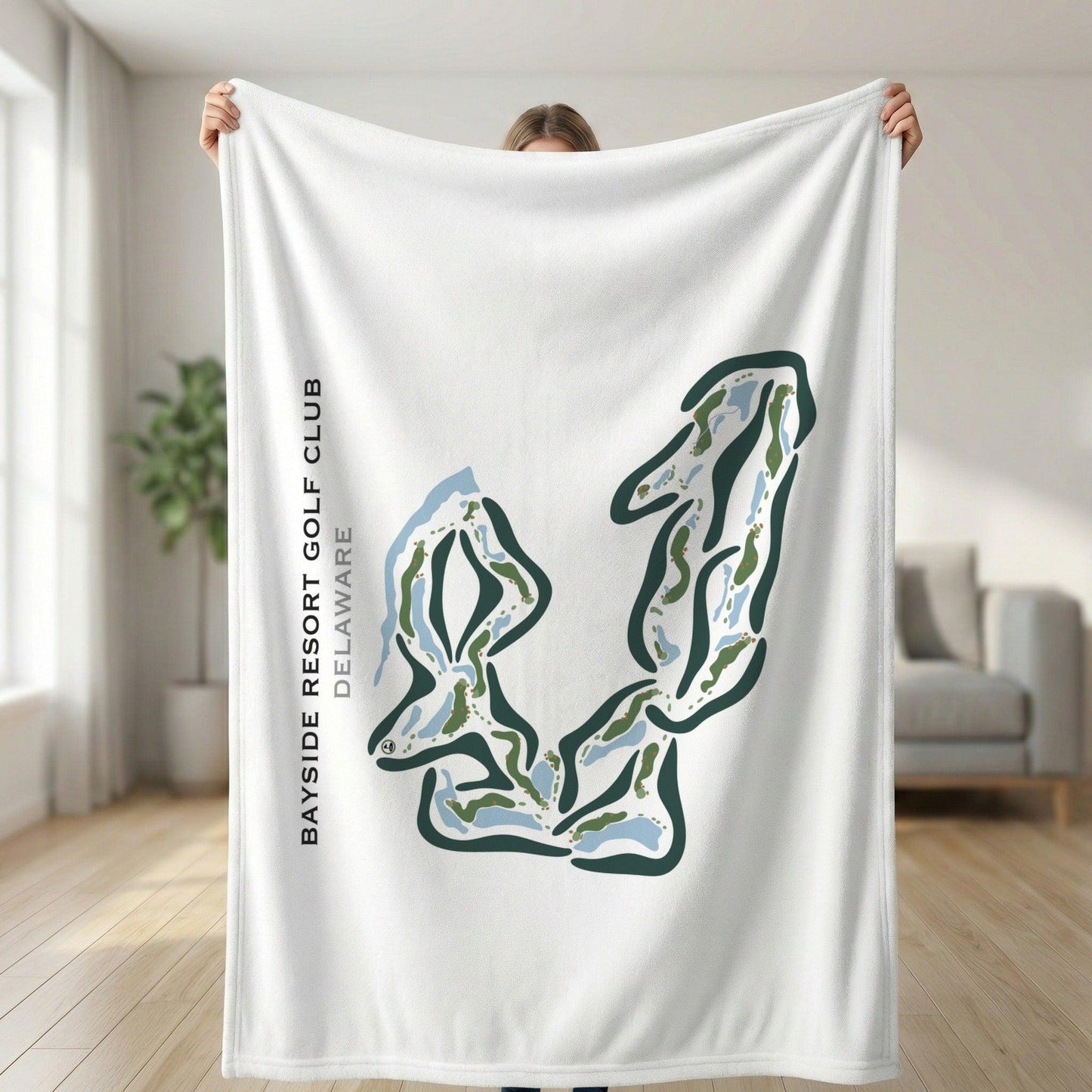 Bayside Resort Golf Club, Delaware - Printed Golf Courses