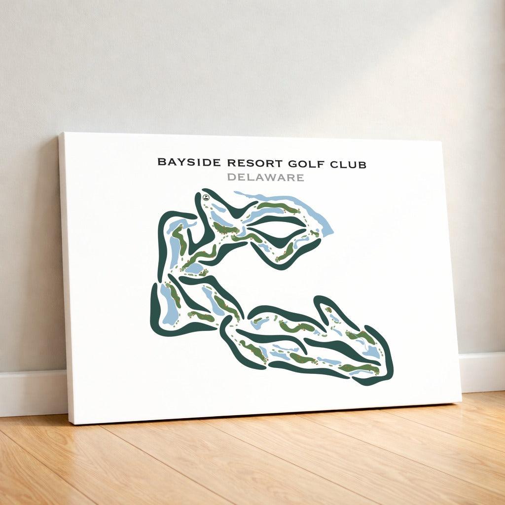 Bayside Resort Golf Club, Delaware - Printed Golf Courses