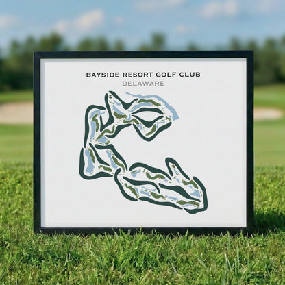 Bayside Resort Golf Club, Delaware - Printed Golf Courses