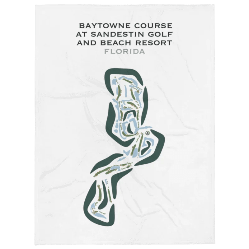Baytowne Course at Sandestin Golf and Beach Resort, Florida - Printed Golf Courses