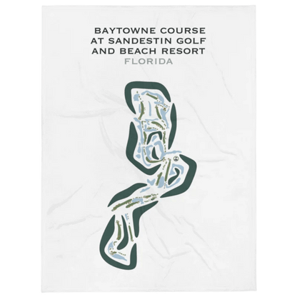 Baytowne Course at Sandestin Golf and Beach Resort, Florida - Printed Golf Courses
