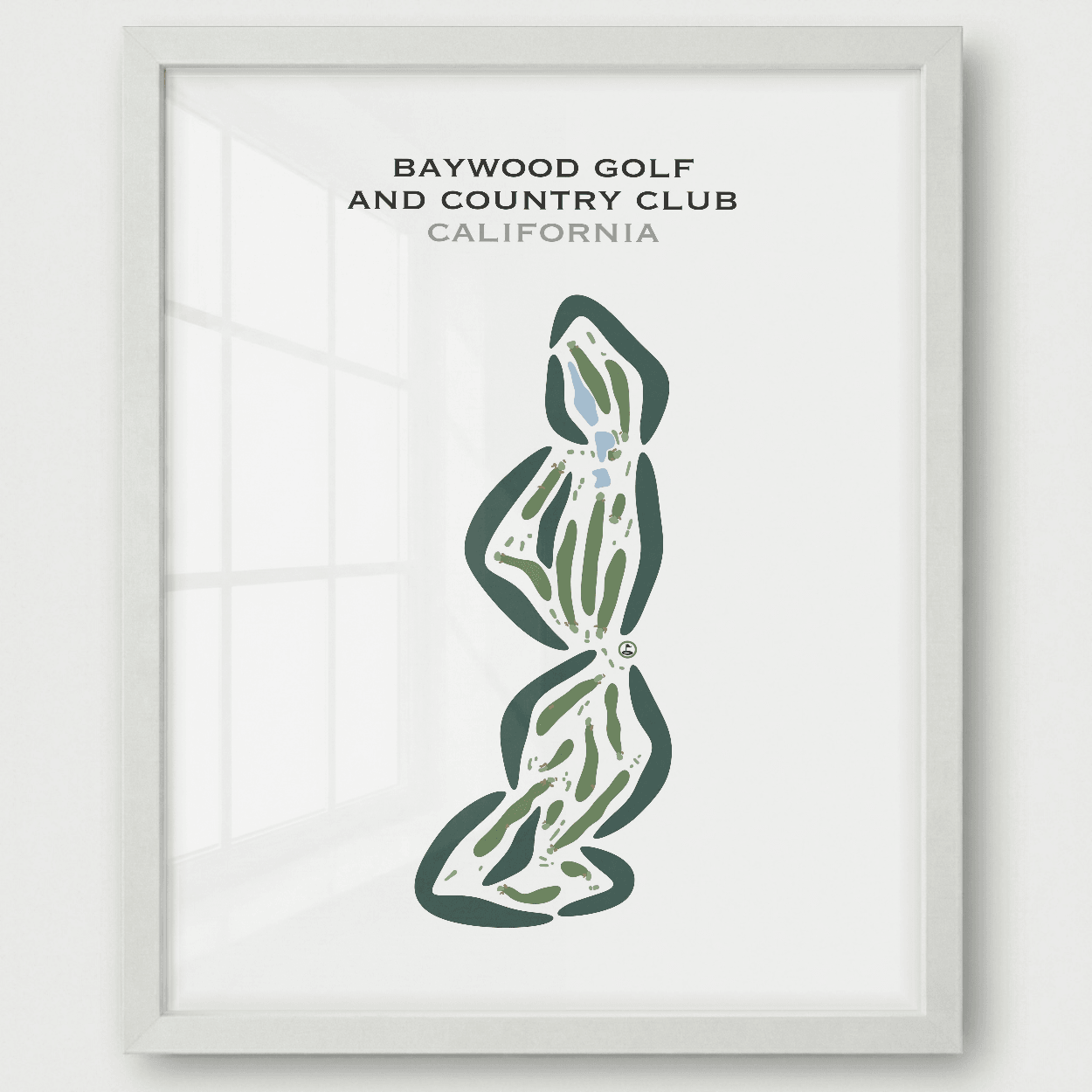 Baywood Golf & Country Club, California - Printed Golf Courses