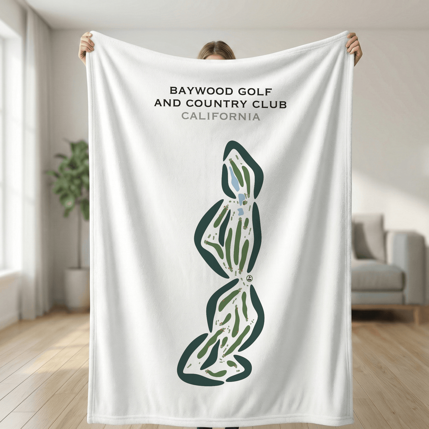 Baywood Golf & Country Club, California - Printed Golf Courses