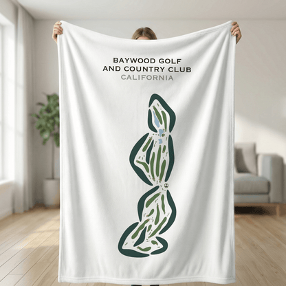 Baywood Golf & Country Club, California - Printed Golf Courses