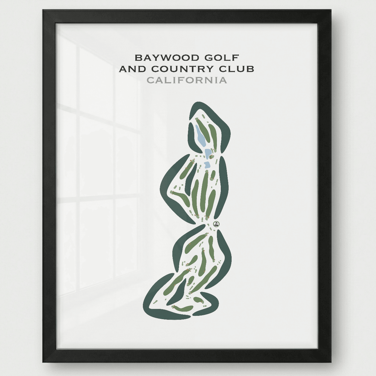 Baywood Golf & Country Club, California - Printed Golf Courses