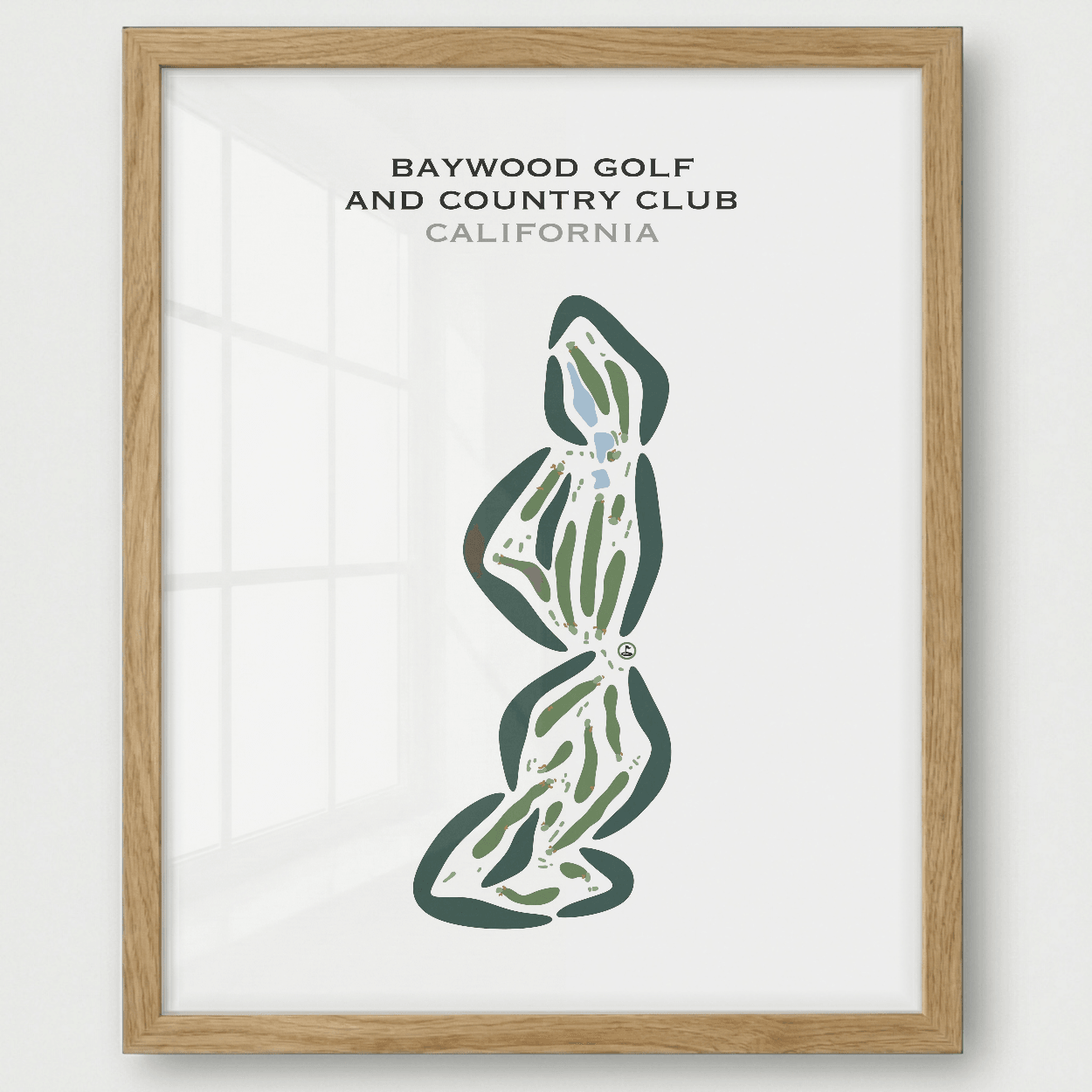 Baywood Golf & Country Club, California - Printed Golf Courses