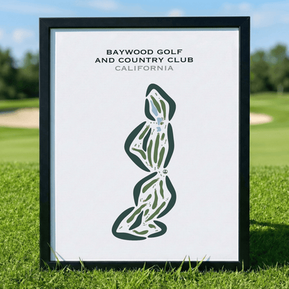 Baywood Golf & Country Club, California - Printed Golf Courses