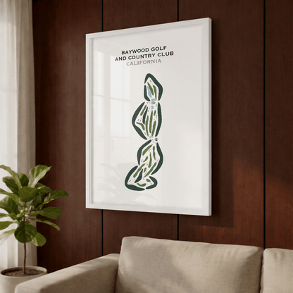 Baywood Golf & Country Club, California - Printed Golf Courses
