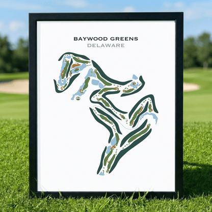 Baywood Greens, Delaware - Printed Golf Courses