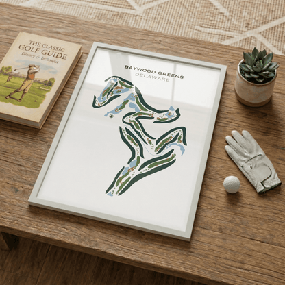 Baywood Greens, Delaware - Printed Golf Courses