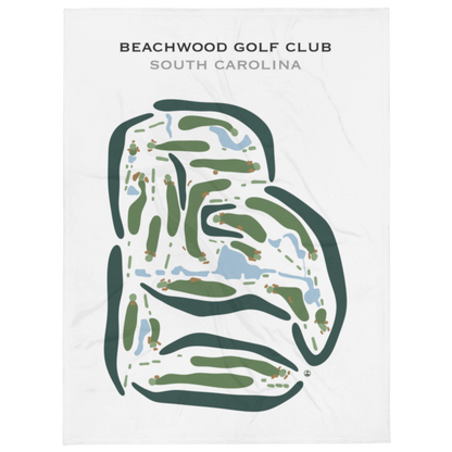 Beachwood Golf Club, South Carolina - Printed Golf Courses