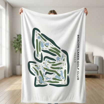 Beacon Lakes Golf Club, Texas - Printed Golf Courses