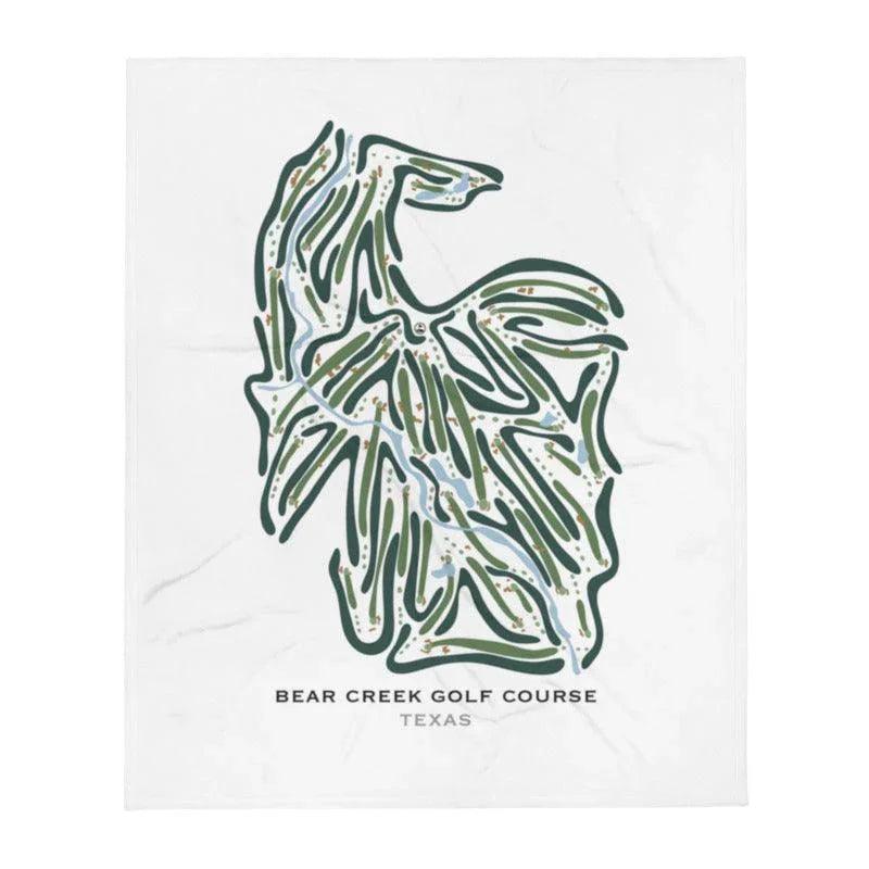 Bear Creek Golf Course, Iowa - Printed Golf Courses