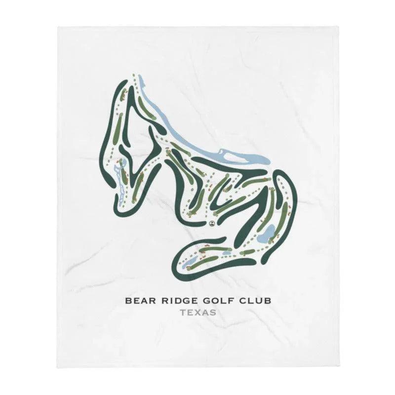 Bear Ridge Golf Club, Texas - Printed Golf Courses