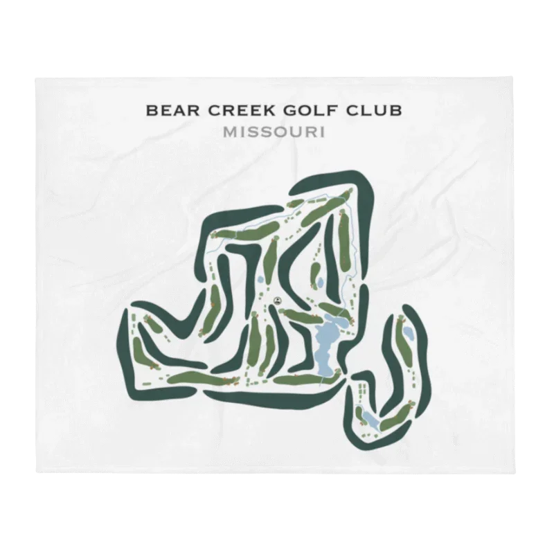 Bear Creek Golf Club, Missouri - Printed Golf Courses