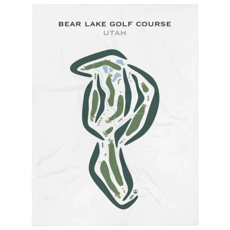 Bear Lake Golf Course, Garden City Utah - Printed Golf Courses