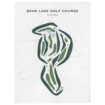 Bear Lake Golf Course, Garden City Utah - Printed Golf Courses