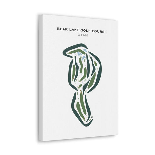 Bear Lake Golf Course, Garden City Utah - Printed Golf Courses