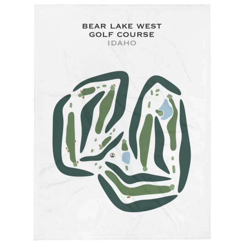 Bear Lake West Golf Course, Idaho - Printed Golf Courses