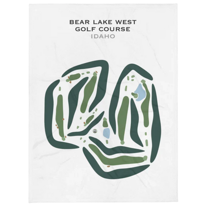 Bear Lake West Golf Course, Idaho - Printed Golf Courses