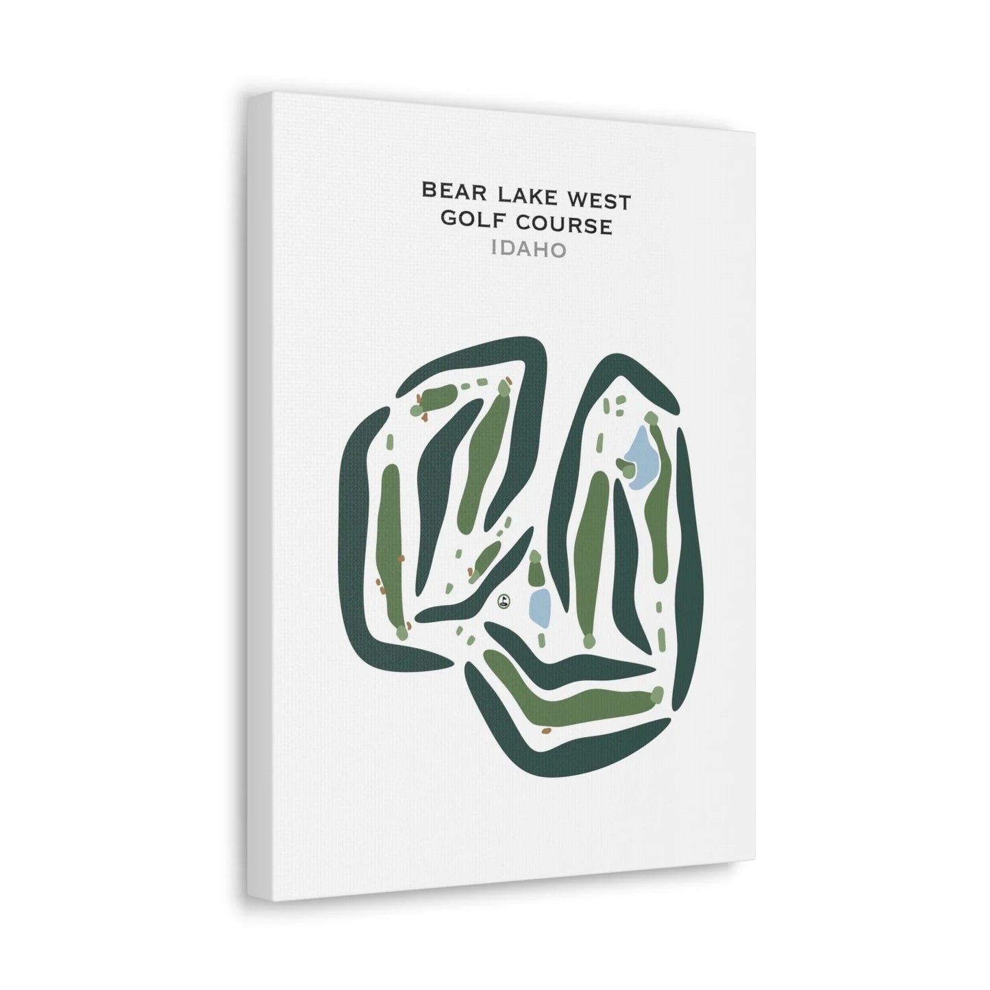 Bear Lake West Golf Course, Idaho - Printed Golf Courses