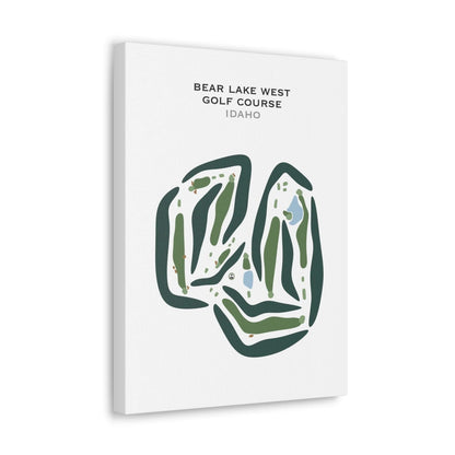 Bear Lake West Golf Course, Idaho - Printed Golf Courses