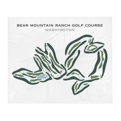 Bear Mountain Ranch Golf Course, Washington - Printed Golf Courses