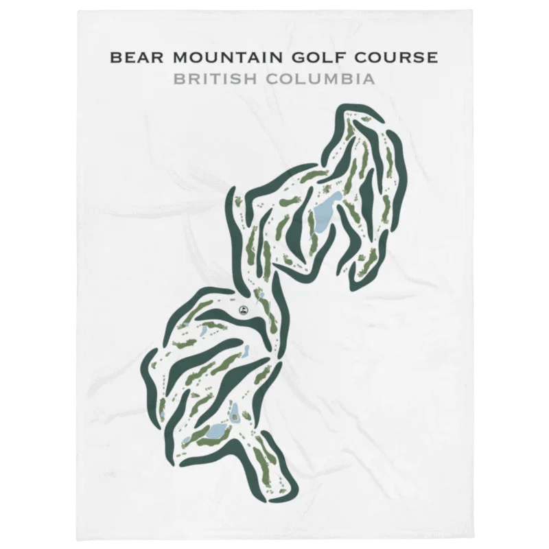Bear Mountain Golf Course, Victoria, BC, Canada - Printed Golf Courses
