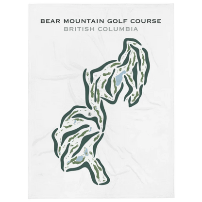 Bear Mountain Golf Course, Victoria, BC, Canada - Printed Golf Courses
