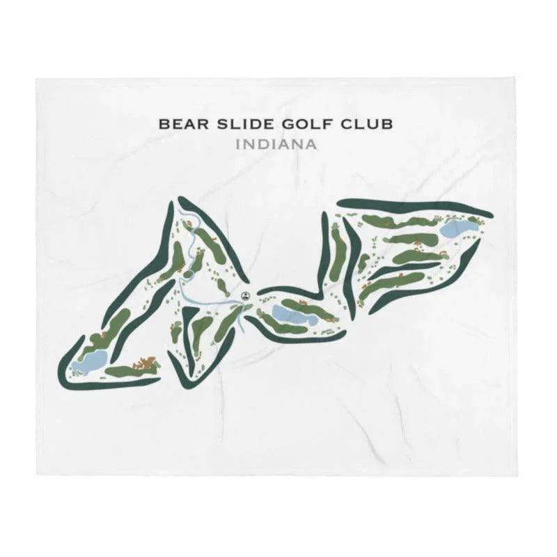 Bear Slide Golf Club, Indiana - Printed Golf Course