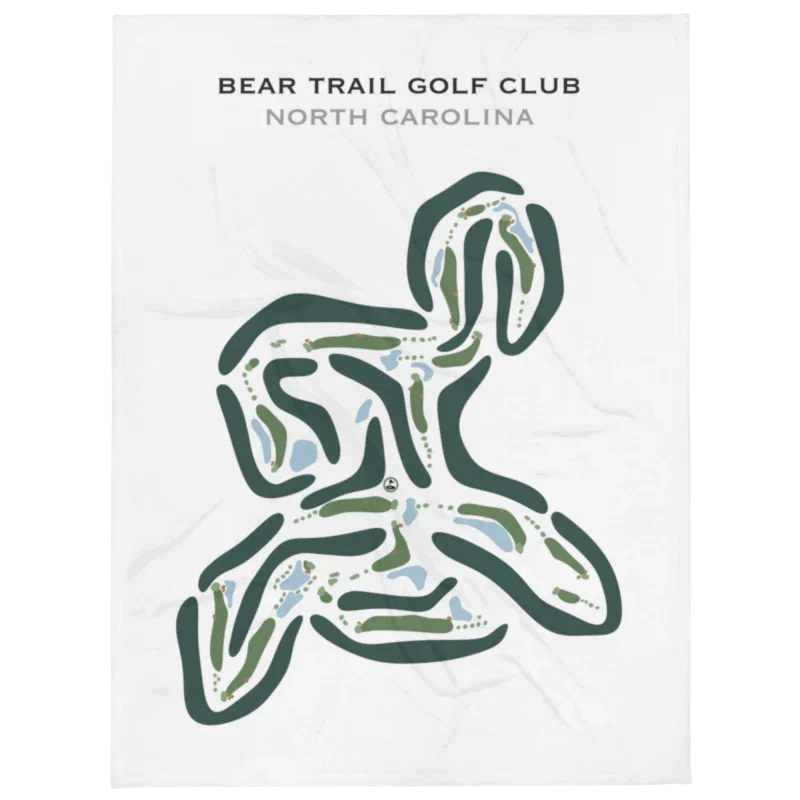 Bear Trail Golf Club, North Carolina - Printed Golf Courses