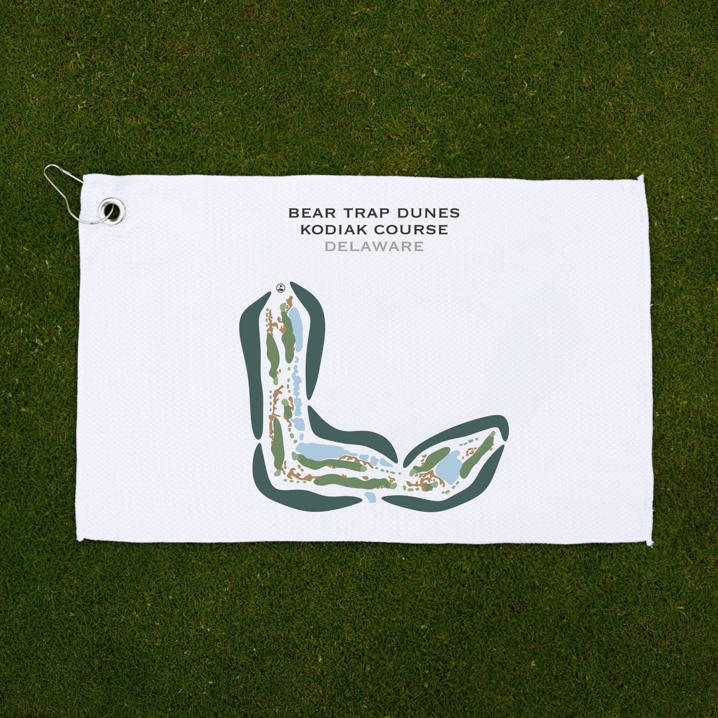 Bear Trap Dunes, Kodiak Course, Delaware - Printed Golf Courses