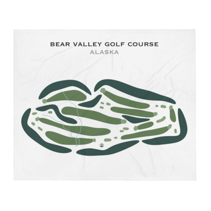 Bear Valley Golf Course, Alaska - Printed Golf Courses