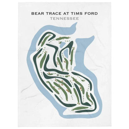 Bear Trace At Tims Ford State, Tennessee - Printed Golf Courses