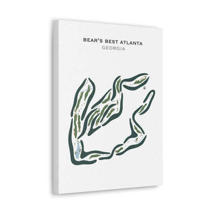 Bear's Best Atlanta, Georgia - Printed Golf Courses