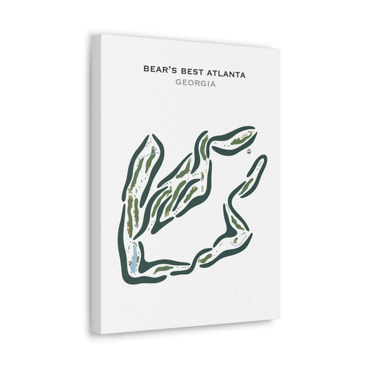 Bear's Best Atlanta, Georgia - Printed Golf Courses