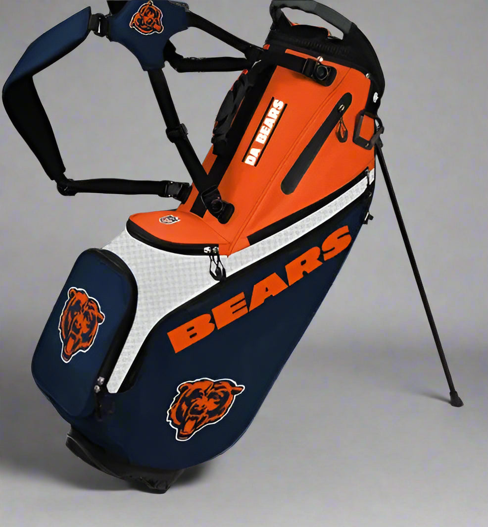 WinCraft - Chicago Bears Back Nine Stand Golf Bag