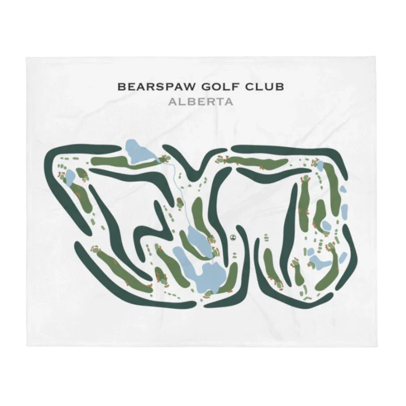 Bearspaw Golf Club, Alberta, Canada - Printed Golf Courses