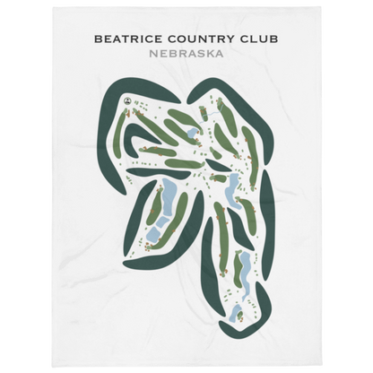 Beatrice Country Club, Nebraska - Printed Golf Courses