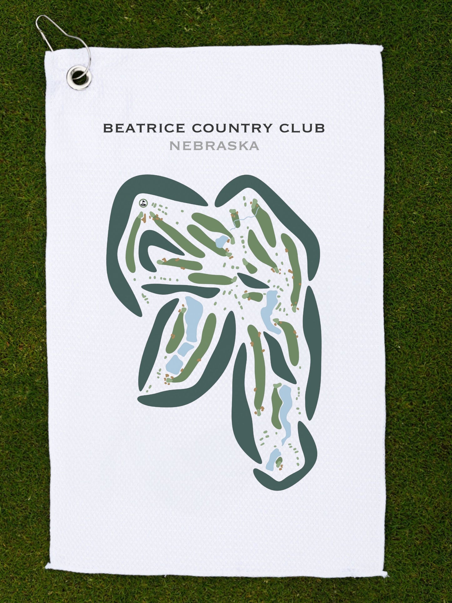 Beatrice Country Club, Nebraska - Printed Golf Courses