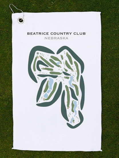 Beatrice Country Club, Nebraska - Printed Golf Courses