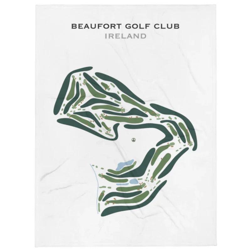 Beaufort Golf Club, Ireland - Printed Golf Course