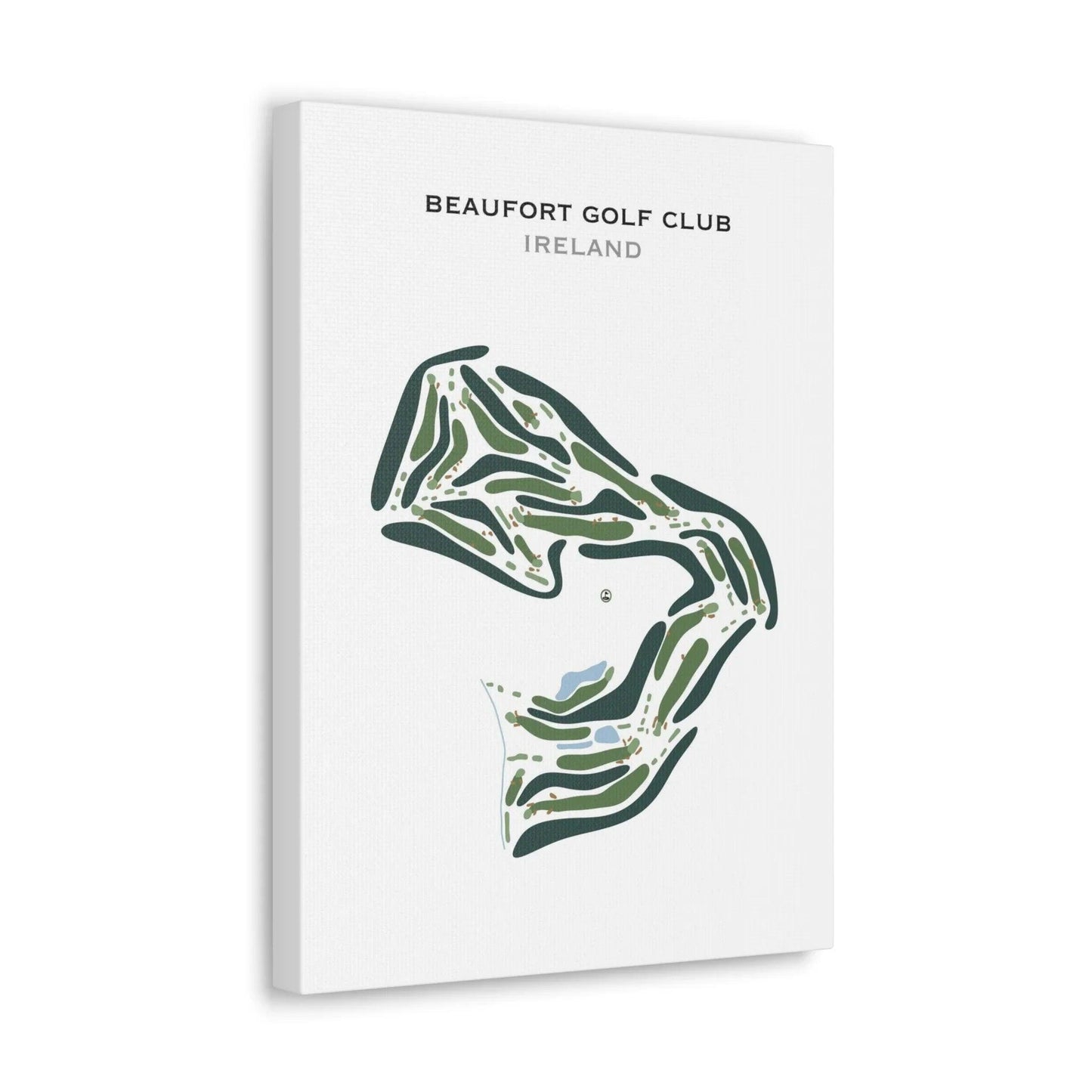 Beaufort Golf Club, Ireland - Printed Golf Course
