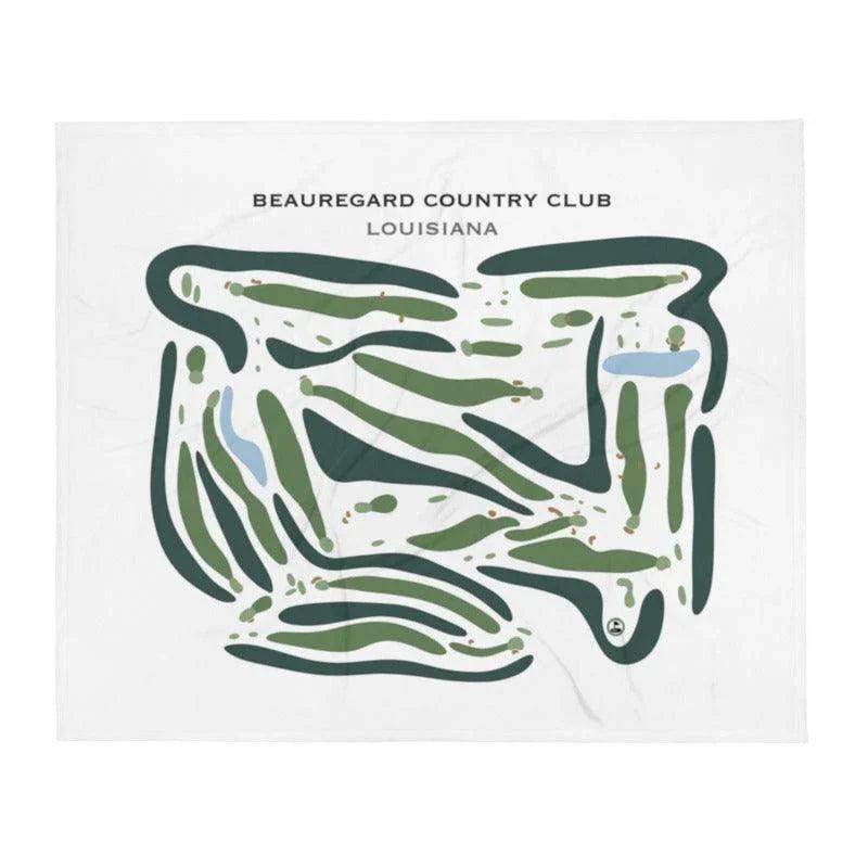 Beauregard Country Club, Los Angeles - Printed Golf Courses