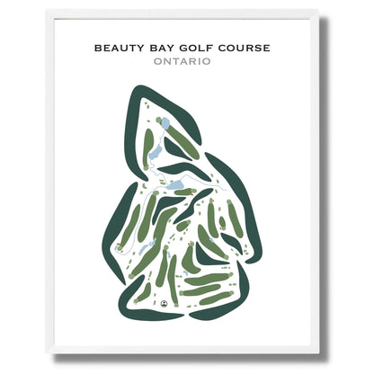 Beauty Bay Golf Course, Canada - Printed Golf Courses