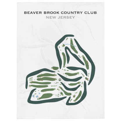Beaver Brook Country Club, New Jersey - Printed Golf Courses