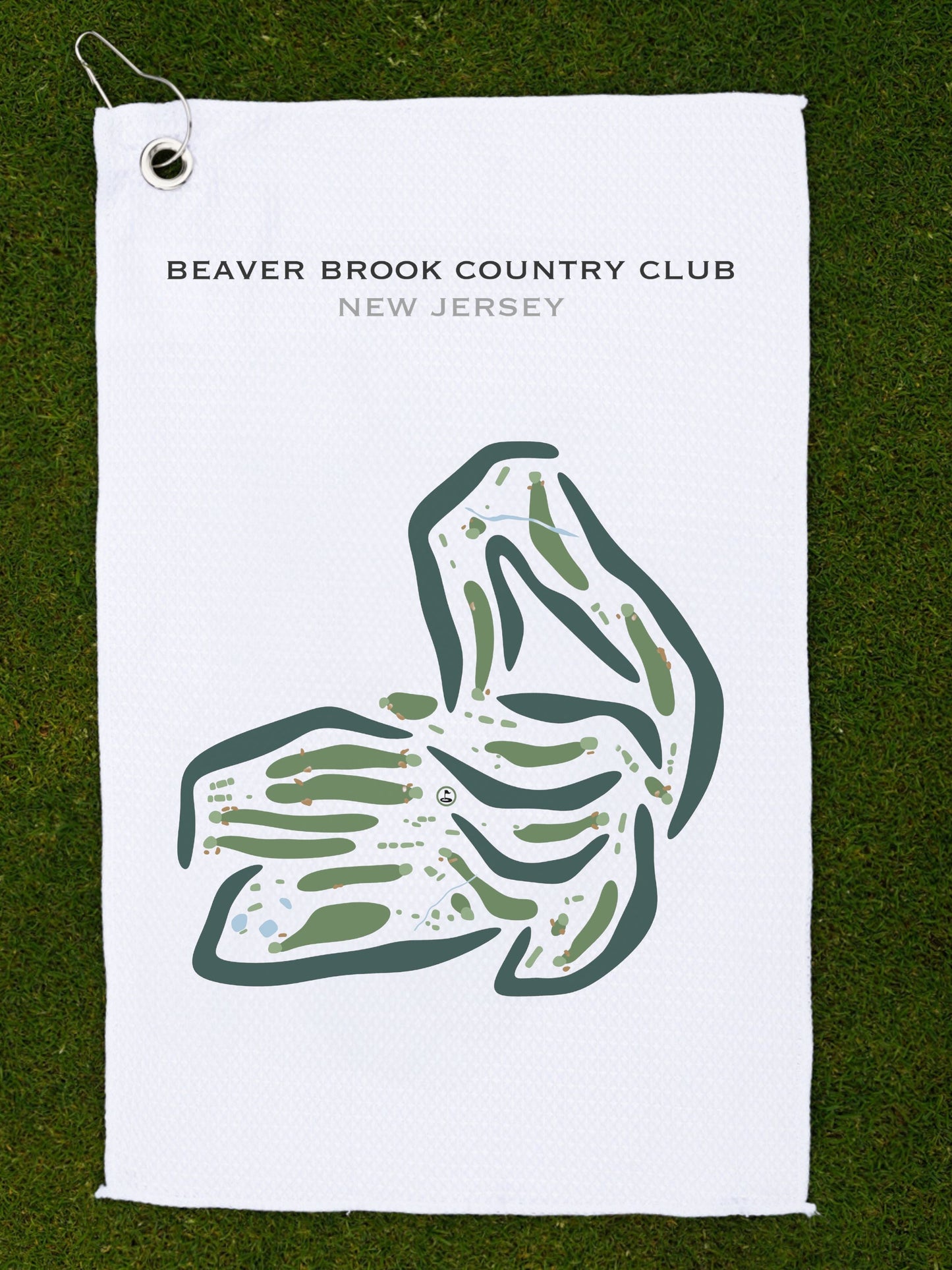 Beaver Brook Country Club, New Jersey - Printed Golf Courses