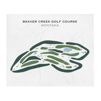 Beaver Creek Golf Course, Montana - Printed Golf Courses