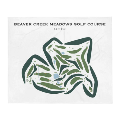 Beaver Creek Meadows Golf Course, Ohio - Printed Golf Courses